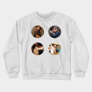 Nick and Jess Sticker Pack Crewneck Sweatshirt